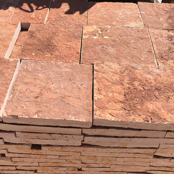Terassenplatten / Bahnenware / Fortmatplatten aus Kalkstein